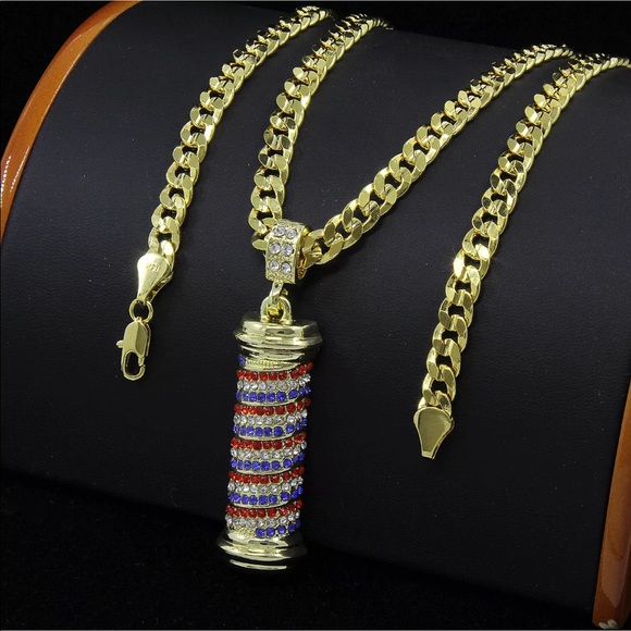 Accessories Men Barber Shop Chain With Pendent Poshmark